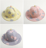 Kawaii Baby Sun Hat Kids Children Girls Summer Outdoor Cotton Cap Printed