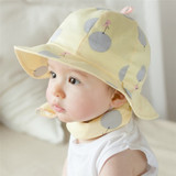 Kawaii Baby Sun Hat Kids Children Girls Summer Outdoor Cotton Cap Printed