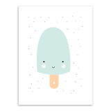 Kawaii Animal Panda Poster Print Nordic Cartoon Penguin Nursery Wall Art Picture Kids Baby Room Decor Canvas Painting No Frame