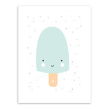 Kawaii Animal Panda Poster Print Nordic Cartoon Penguin Nursery Wall Art Picture Kids Baby Room Decor Canvas Painting No Frame