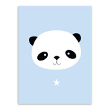Kawaii Animal Panda Poster Print Nordic Cartoon Penguin Nursery Wall Art Picture Kids Baby Room Decor Canvas Painting No Frame