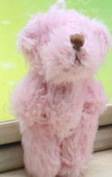 Kawaii 3Colors Choice - Cute Mini 5CM Little accessories plush toys , Stuffed Bear toy , Decor Joint Bear Plush TOY DOLL