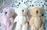 Kawaii 3Colors Choice - Cute Mini 5CM Little accessories plush toys , Stuffed Bear toy , Decor Joint Bear Plush TOY DOLL