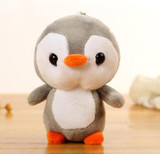 Kawaii 4Colors - Sweet 12CM Approx. Penguin Plush stuffed toy , key chain Penguin Gift wedding party plush Toy