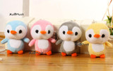 Kawaii 4Colors - Sweet 12CM Approx. Penguin Plush stuffed toy , key chain Penguin Gift wedding party plush Toy