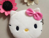 Kawaii 3Colors - Cat Plush Toys Bag , Plush 10CM Toy Purse Wallet Keychain plush toy