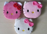 Kawaii 3Colors - Cat Plush Toys Bag , Plush 10CM Toy Purse Wallet Keychain plush toy