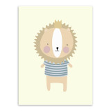 Kawaii  Animal  Shark giraffe Poster Print  Modern Nordic Cartoon Nursery Wall Art Picture Kids Baby Room Decor