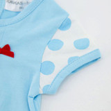 Kavkas Baby Girl Dress Vestido Infantile Summer Blue Color Christening 1 Year Birthday Dress Vestido Infantil Menina