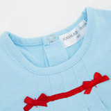 Kavkas Baby Girl Dress Vestido Infantile Summer Blue Color Christening 1 Year Birthday Dress Vestido Infantil Menina