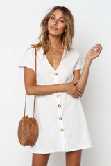 Katherine Dress - White