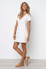 Katherine Dress - White