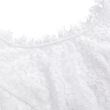 Kate Kasin White Short Cocktail Dresses knee length Lace Prom Dresses 2017 Sexy Slim Bodycon Robe de Cocktail Party Dress 1058