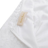 Kate Kasin White Short Cocktail Dresses knee length Lace Prom Dresses 2017 Sexy Slim Bodycon Robe de Cocktail Party Dress 1058