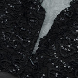 Kate Kasin Black Short Cocktail Dresses 2018 Sexy V Neck Lace Knee Length Women Prom Dress Sheath Bodycon Formal Party Dresses