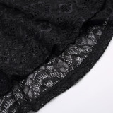 Kate Kasin Black Short Cocktail Dresses Women Lace Party Dress Knee Length Mermaid Style Robe de Cocktail 2018 Prom Dress 1079