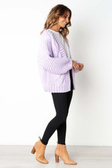 Kasmina Cardigan - Lilac