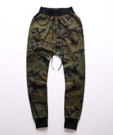 Kanye West Mens Joggers New Skinny Pants Camouflage Hip Hop Jogger Pants Military Camo Harem Cargo