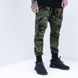Kanye West New Fashion Harem Pants Men Army Green MIlitary Camouflage Sweatpants Hip hop Streetwear Trousers Camo Jogger Pants