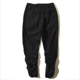 Kanye West High-street Fashion Pencil Pants Men Hip hop Skateboards Motorcycle Pant Mens Black Trousers Elastic Waist Joggers 36