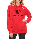KANYE FOR PRESIDENT Letter Print Hoodies Women 2017 Spring Fleece Winter Sweatshirt For Women Hoody Casual Streetwear Pullover