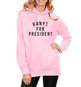 KANYE FOR PRESIDENT Letter Print Hoodies Women 2017 Spring Fleece Winter Sweatshirt For Women Hoody Casual Streetwear Pullover
