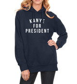 KANYE FOR PRESIDENT Letter Print Hoodies Women 2017 Spring Fleece Winter Sweatshirt For Women Hoody Casual Streetwear Pullover