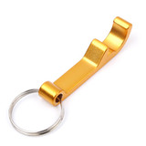 KANNERT Portable 4 in 1 Bottle Opener Key Ring Chain Keyring Keychain Metal Beer Bar Tool Claw Gift