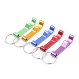 KANNERT Portable 4 in 1 Bottle Opener Key Ring Chain Keyring Keychain Metal Beer Bar Tool Claw Gift