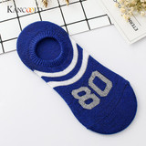 KANCOOLD socks women's fashion 1Pairs Women&amp;Men standard Comfortable Smile Cotton Sock Slippers Short Ankle Socks JAN25