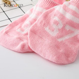 KANCOOLD socks women's fashion 1Pairs Women&amp;Men standard Comfortable Smile Cotton Sock Slippers Short Ankle Socks JAN25