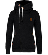 2018 Casual Sudaderas Mujer Women Hoody Autumn Winter Women Zipper Hoodies Thick Thicken hoody Women Sweatshirt Hoodies 60503