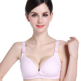 2018 Breast Feeding Cotton Maternity Bras Prevent Sagging Women Soutien Strip Print Nursing Bra Pregnant Underwear For Mom