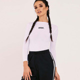 2018 Brand New Womens Longsleeve Shirt Bodysuit Stretch Leotard Tops T Shirts Casual Clothes Tops