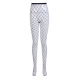 2018 Brand New Women Crystal Rhinestone Fishnet Elastic Stockings Fish Net Tights Pantyhose Sexy Silk stockings Tights