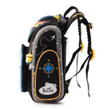 2018 Boys school bags dark blue cars aircraft children's orthopedic backpack high quality mochila infantil bolsas primary 1-5