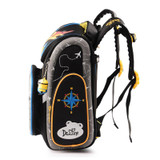 2018 Boys school bags dark blue cars aircraft children's orthopedic backpack high quality mochila infantil bolsas primary 1-5