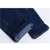 2018 Boys Girls Jeans Fashion Casual Children Denim Trousers Elastic Waist Pencil Pants For Kids Fashion Cotton Children Clothes 2018 Boys Girls Jeans Fashion Casual Children Denim Trousers Elastic Waist Pencil Pants For Kids Fashion Cotton Children Clothes