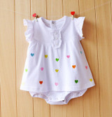 2018 Baby Rompers Summer Baby Girls Clothing Sets Cute Newborn Baby Clothes Toddler Baby Girl Clothes Roupa Infant Jumpsuits