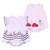 2018 Baby Rompers Summer Baby Girls Clothing Sets Cute Newborn Baby Clothes Toddler Baby Girl Clothes Roupa Infant Jumpsuits