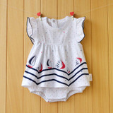 2018 Baby Rompers Summer Baby Girls Clothing Sets Cute Newborn Baby Clothes Toddler Baby Girl Clothes Roupa Infant Jumpsuits