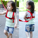 2018 Baby Kids Safety Harness Strap Toddler Walking Anti-Lost Rope Traction Rope Baby Walking Harnesses Leashes Red Blue