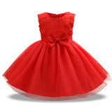 2018 baby girls christening dress princess tutu wedding baby girls lace dress toddler kids dresses for girls vestidos infantis