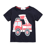 2018 baby clothes sets for baby boy summer suit with long sleeves plaid shirts + car printing t-shirt + jeans 3 pcs. Set TZK-206