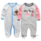 2018 baby clothes Full Sleeve cotton infantis baby clothing romper cartoon costume ropa bebe 3 6 9 12 M newborn boy girl clothes