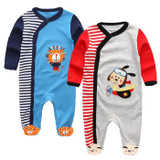 2018 baby clothes Full Sleeve cotton infantis baby clothing romper cartoon costume ropa bebe 3 6 9 12 M newborn boy girl clothes