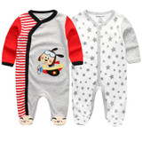 2018 baby clothes Full Sleeve cotton infantis baby clothing romper cartoon costume ropa bebe 3 6 9 12 M newborn boy girl clothes