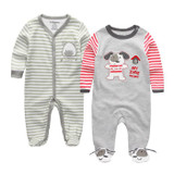 2018 baby clothes Full Sleeve cotton infantis baby clothing romper cartoon costume ropa bebe 3 6 9 12 M newborn boy girl clothes