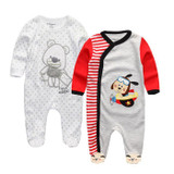 2018 baby clothes Full Sleeve cotton infantis baby clothing romper cartoon costume ropa bebe 3 6 9 12 M newborn boy girl clothes