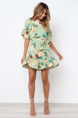 Elizabeth Dress - Green